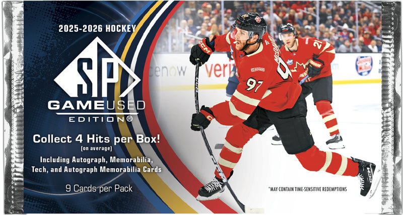 UP SP Game Used Hockey 25/26