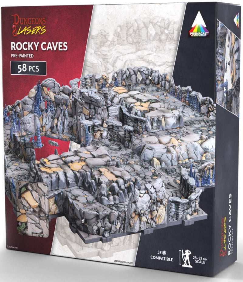 D&L: Pre-Painted Rocky Caves