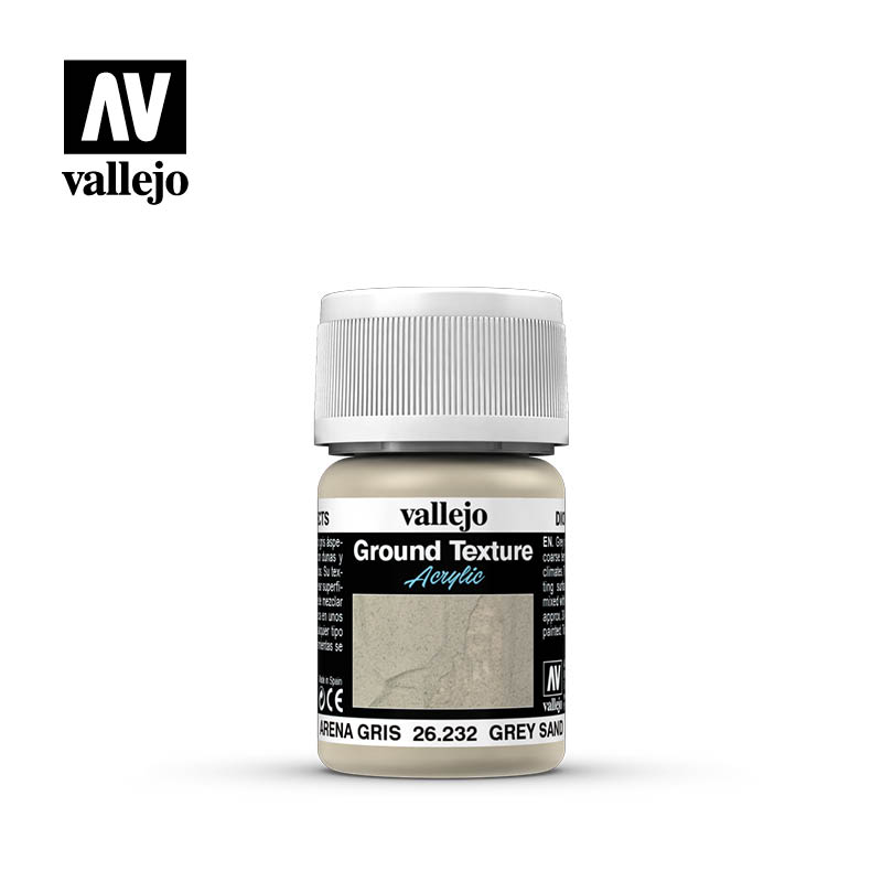 Vallejo : Diorama Ground Textures Grey Sand (35 ml)