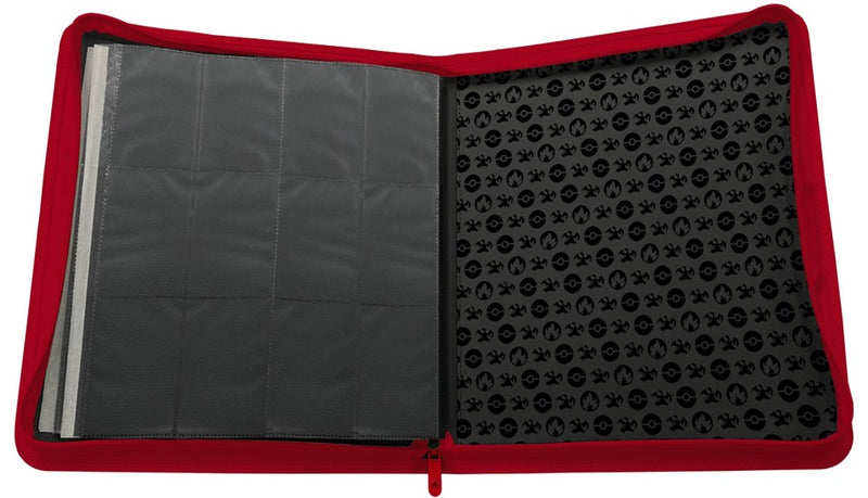 UP ZIP PRO BINDER 12PKT ELITE POKEMON CHARIZARD