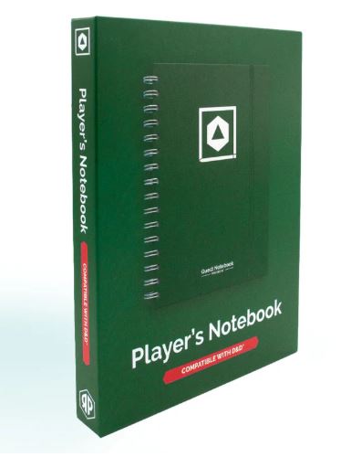 Roll & Play - DnD Character Quest Notebook Wild Green