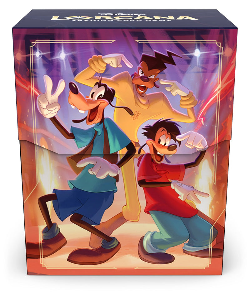 Disney Lorcana Set 9 Fabled Deck Box Goof Troop