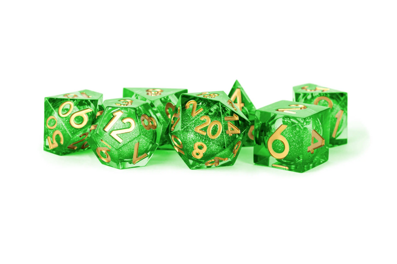 MDG Liquid 7 Dice Set Aegis of Hope