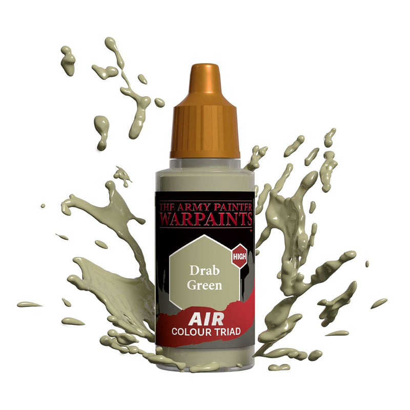 Army Painter - Warpaints Air: Acrylic Air Drab Green (18ml)