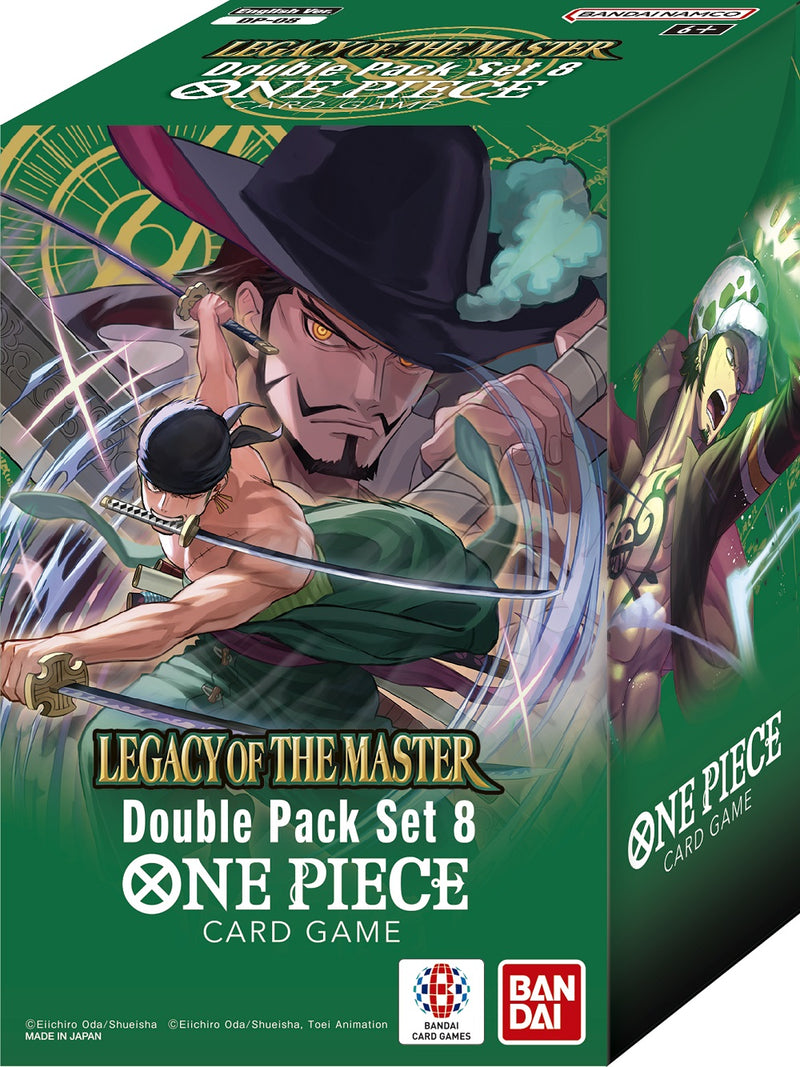 One Piece CG DP 08 Double Pack Set 8 Legacy of the Master (Anglais)