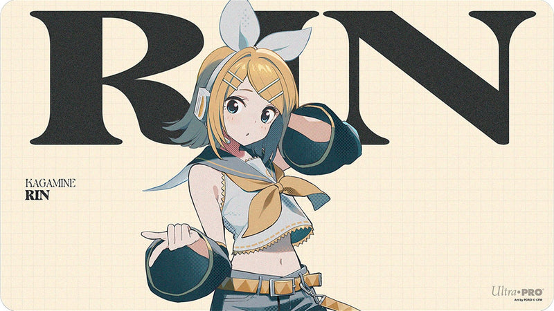 UP Playmat Hatsune Miku Retro Sounscapes Rin