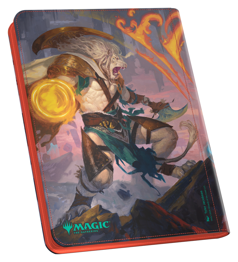 UG Zipfolio 360 Xenoskin MTG Reality Fracture - Ajani Resolute /Ajani Unrelenting