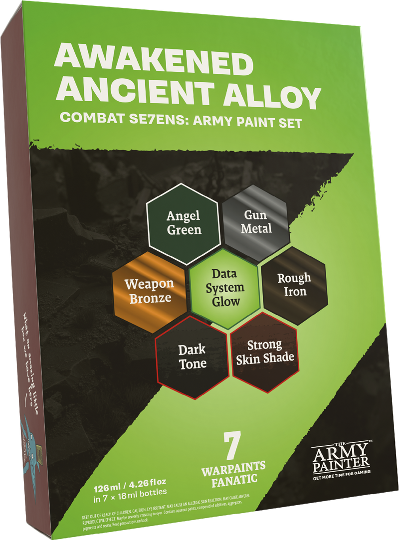 Army Painter - Combat Se7ens: Awakened Ancient Alloy Paint Set