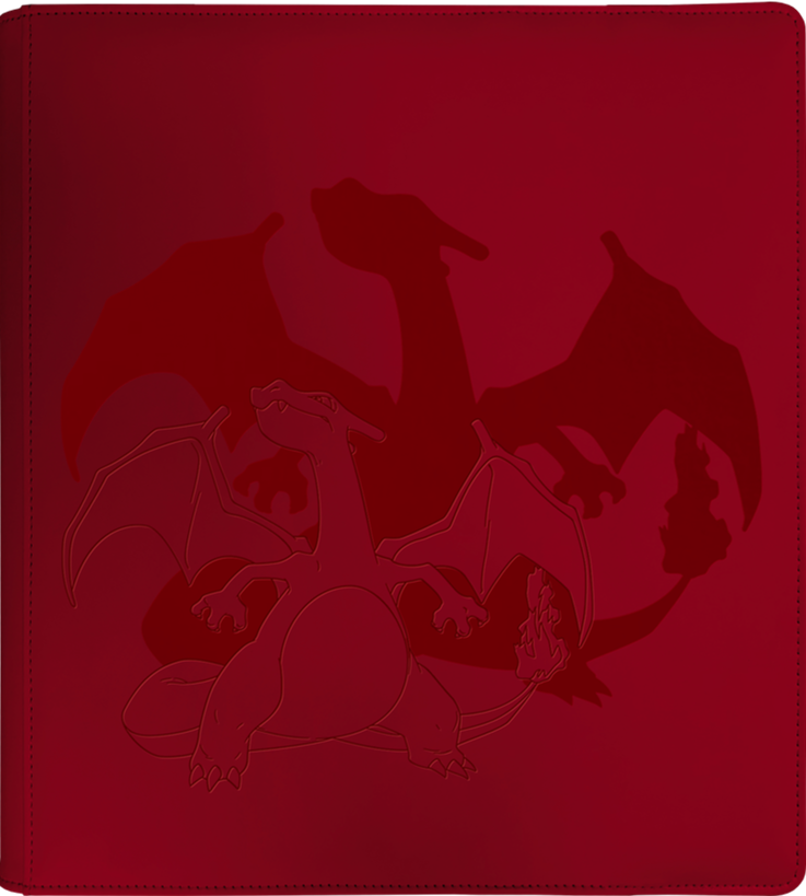 UP ZIP PRO BINDER 12PKT ELITE POKEMON CHARIZARD
