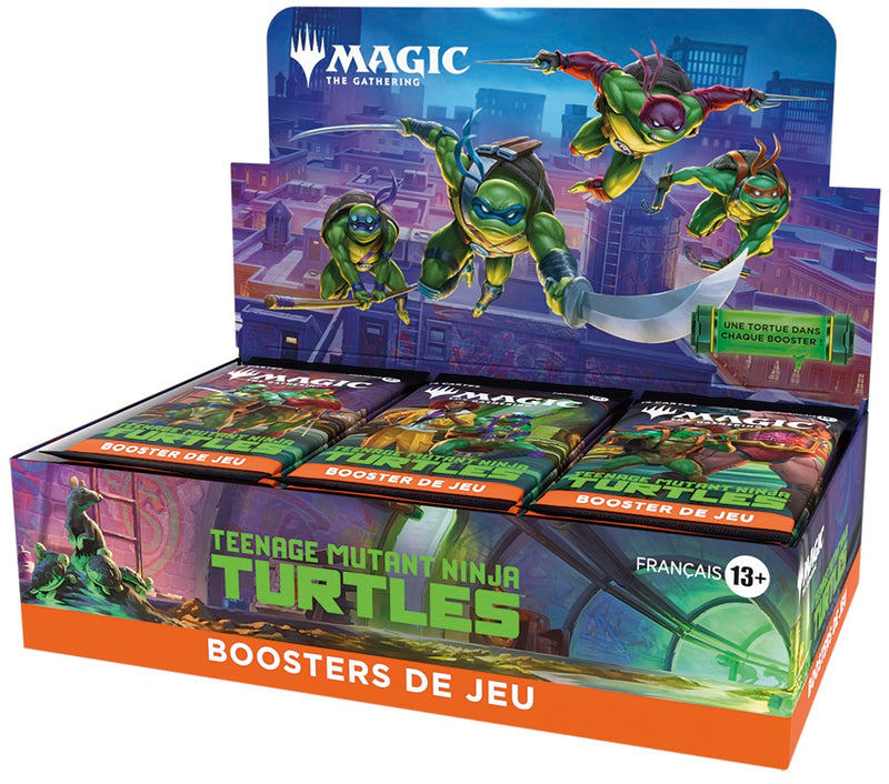 MTG Teenage Mutant Ninja Turtles Boîte de Boosters de Jeu (FR)