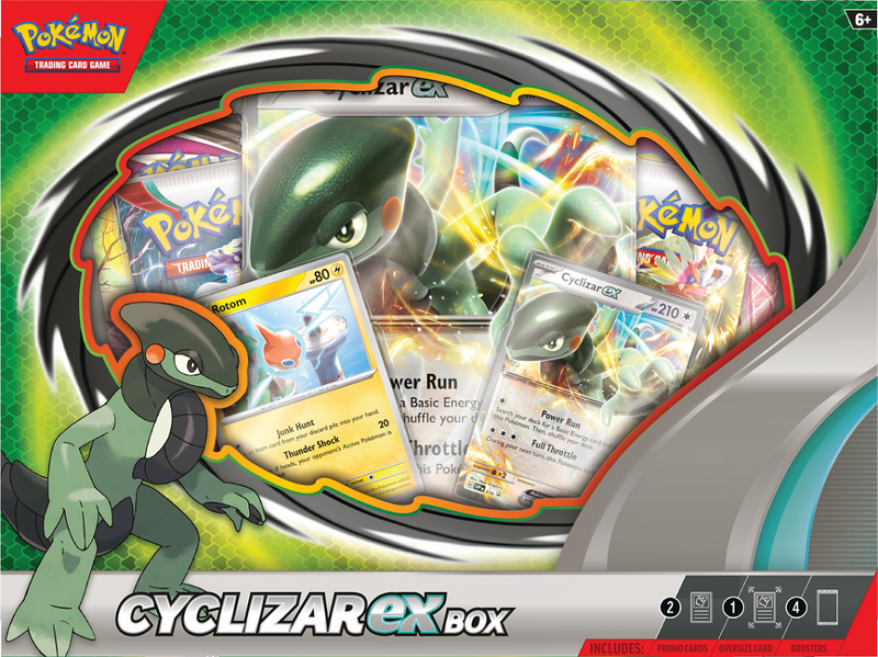 Pokemon Cyclizar EX Boîte