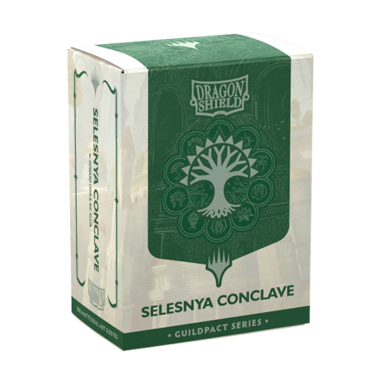 Dragon Shield Sleeves Dual Matte MTG Guildpact Series 100ct - Selesnya Conclave