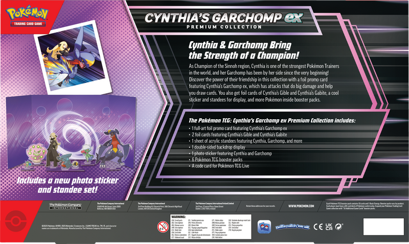 Pokemon Cynthia's Garchomp ex Premium Collection (Anglais) 