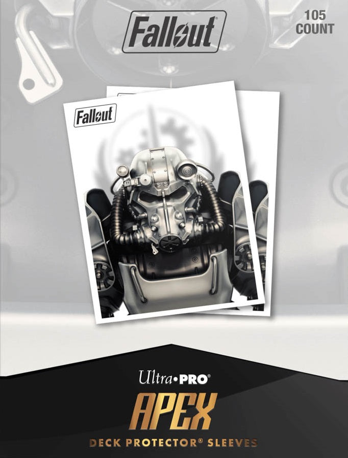 UP D-Pro Apex MTG Fallout Brotherhood of Steel Bethesda 105ct