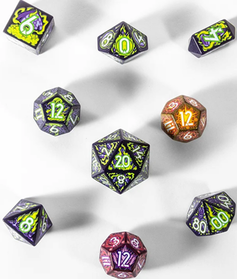 Daggerheart: Hope & Fear 9-Die RPG Set - Witch