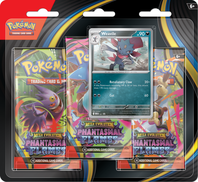 Pokemon ME02 Flammes Fantasmagoriques 3PK Dimoret (FR)