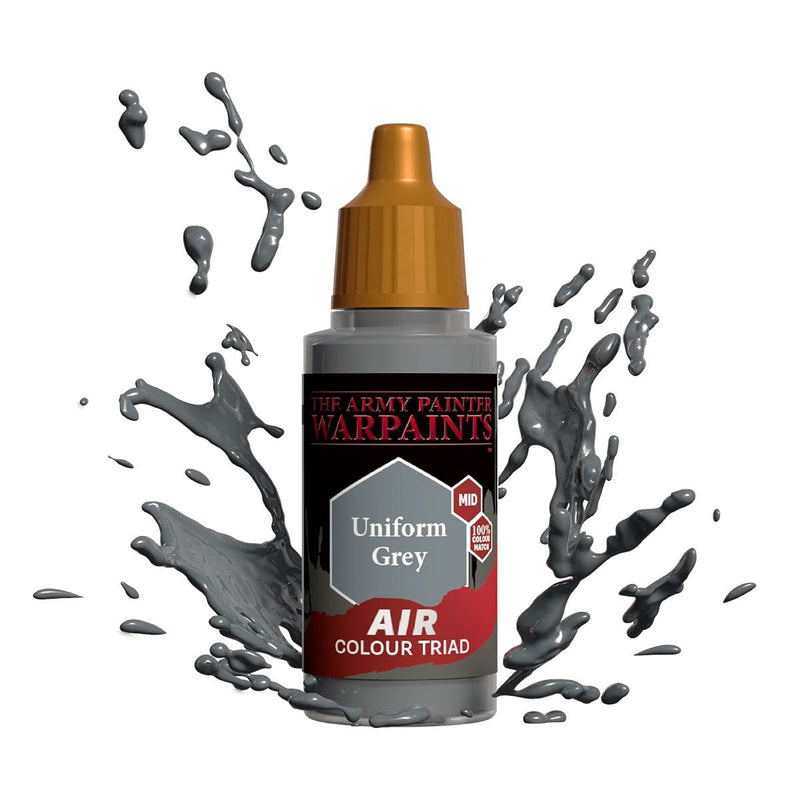 Army Painter - Warpaints Air: Acrylic Air Uniform Grey (18ml)