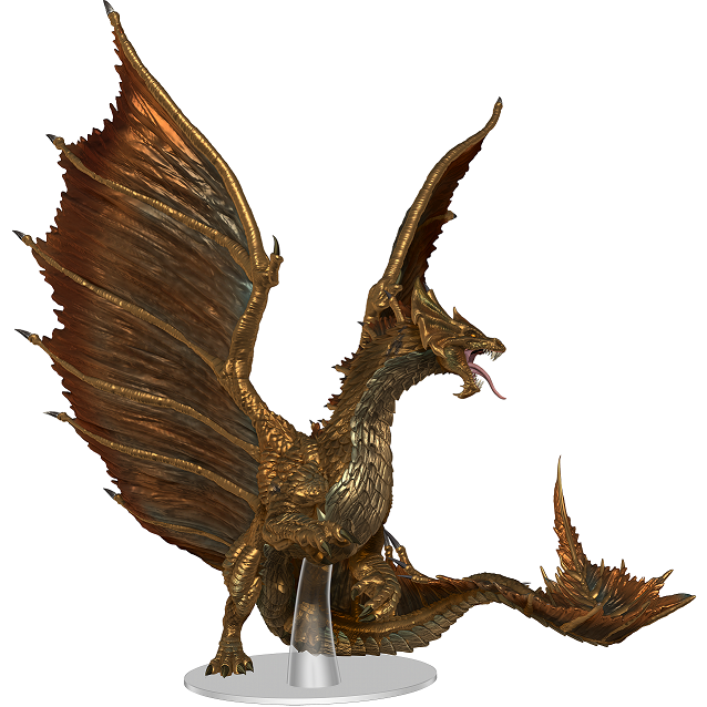 DND ICONS: ADULT BRASS DRAGON