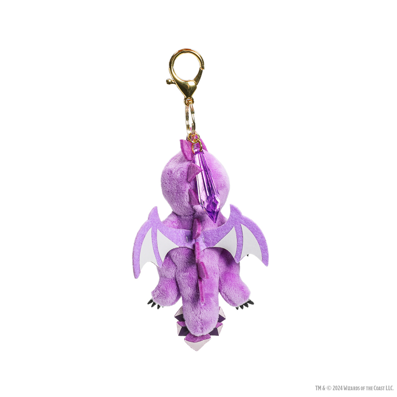 DND 3'' Plush Charms Gem Amethyst Wyrmling