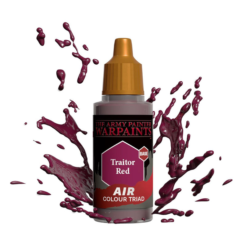 Army Painter - Warpaints Air: Acrylic Air Traitor Red (18ml)