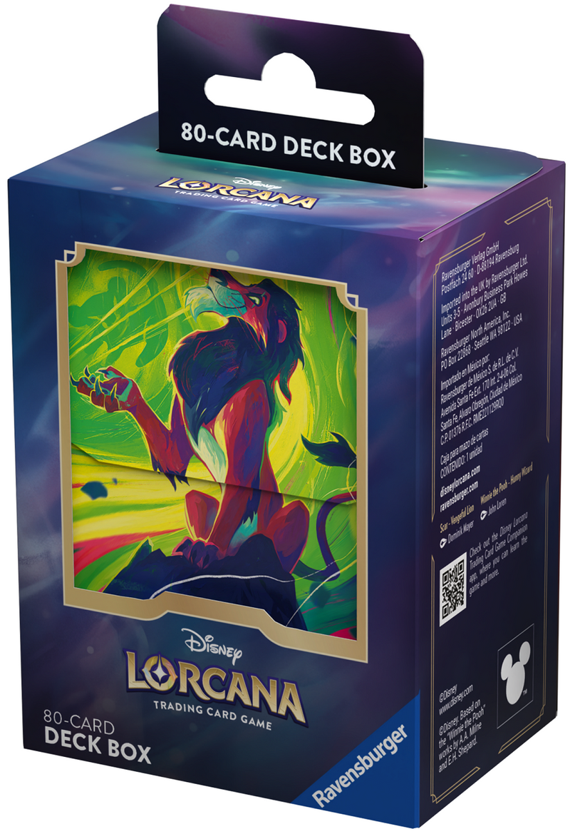 Disney Lorcana Deck Box Set 6 Scar