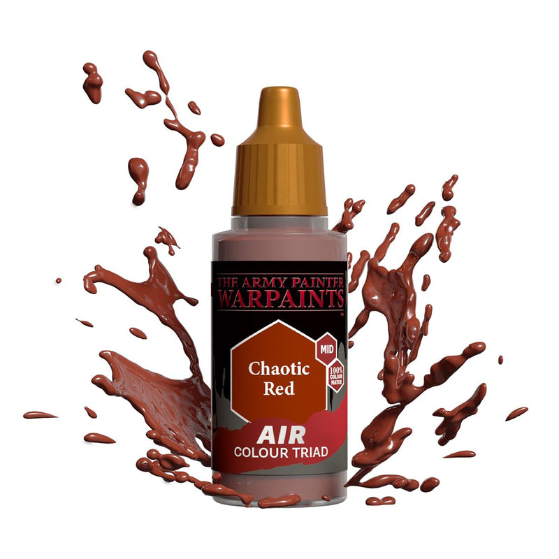 Army Painter - Warpaints Air: Acrylic Air Chaotic Red (18ml)