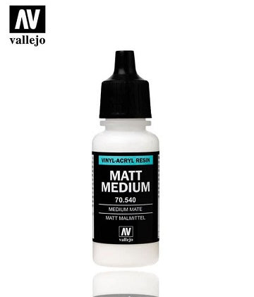 Vallejo : Auxiliary Matte Medium (17ml)