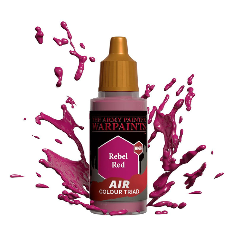 Army Painter - Warpaints Air: Acrylic Air Rebel Red (18ml)