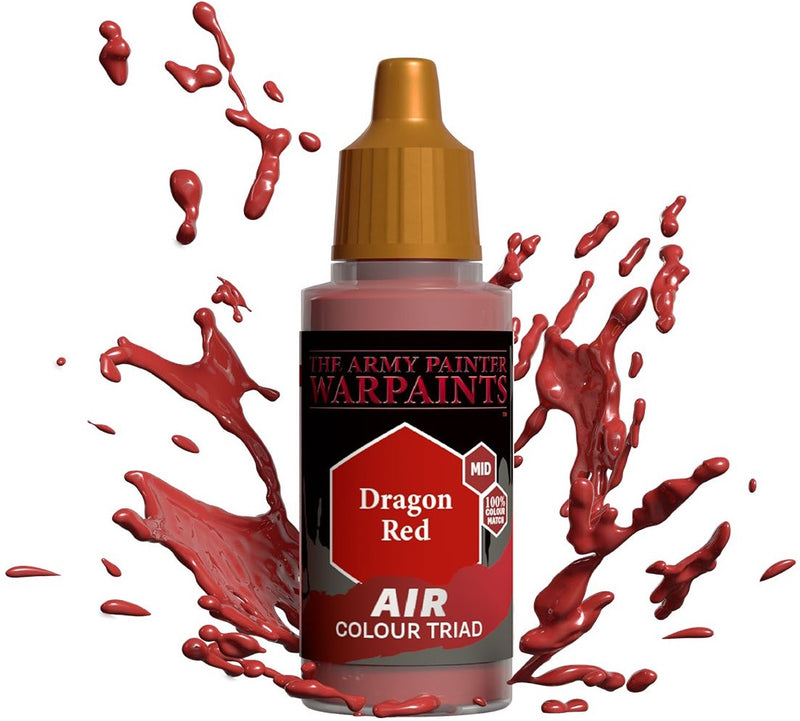 Army Painter - Warpaints Air : Acrylique Air Rouge dragon (18ml)