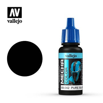 Vallejo Mecha Color: Pure Black (17ml)