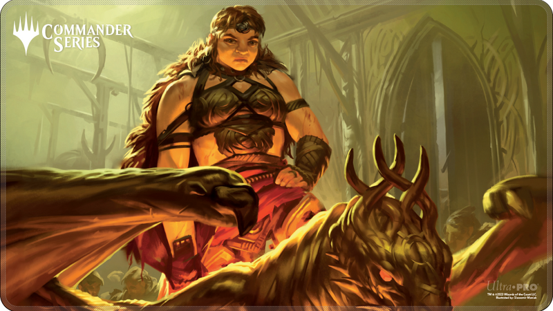 UP Playmat MTG Commander Mono Color Stitched Magda