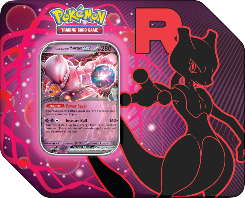 Pokemon Team Rocket Tin Mewtwo (Anglais)