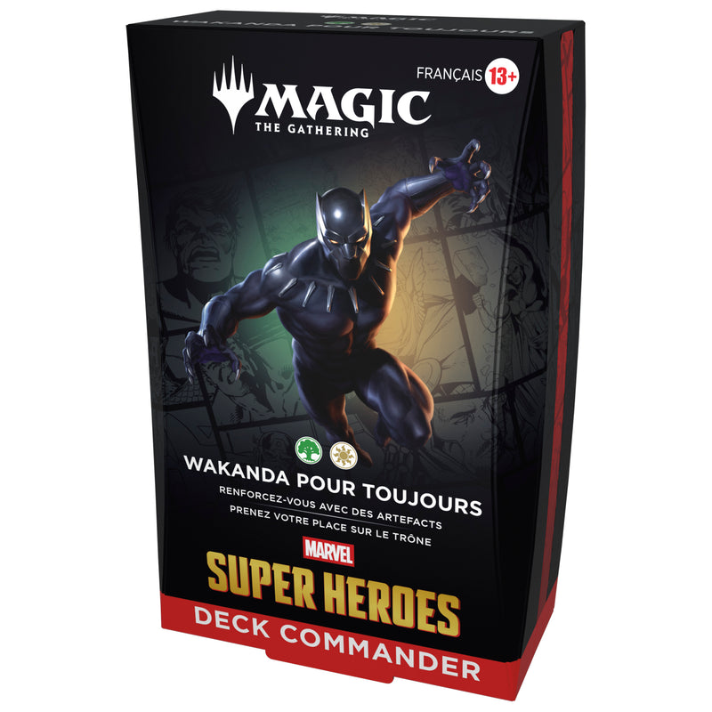 MTG Marvel Super Heroes Deck Commander Wakanda Pour Toujours (FR) (2026-06-19)