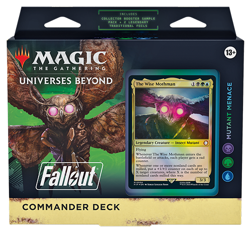 MTG Fallout Commander Deck Menace Mutante