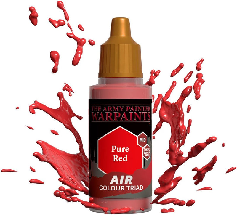 Army Painter - Warpaints Air: Acrylic Air Pure Red (18ml)