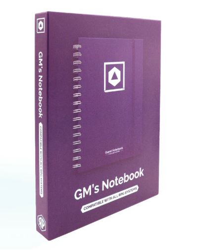 Roll & Play - Carnet de Quêtes pour Maître du Jeu de DnD Mauve (Anglais)