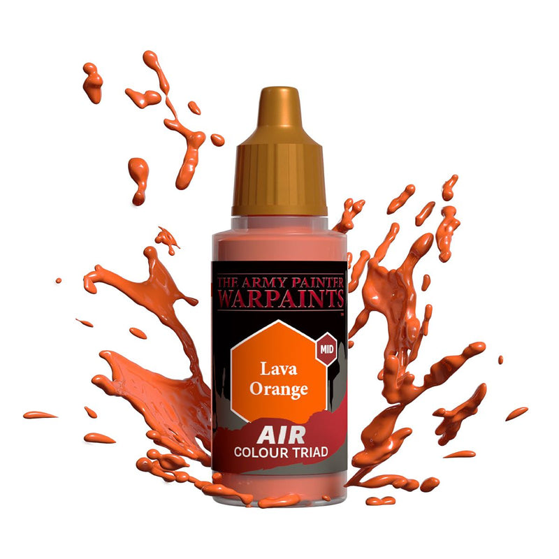 Army Painter - Warpaints Air: Acrylic Air Lava Orange (18ml)