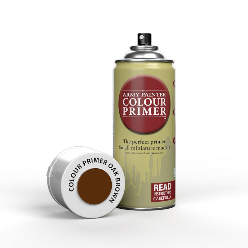 Army Painter - Colour Primer: Oak Brown Spray (400ml) (Cannot be shipped)