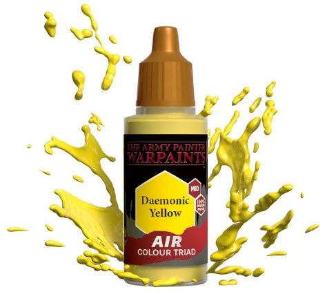 Army Painter - Warpaints Air: Acrylic Air Daemonic Yellow