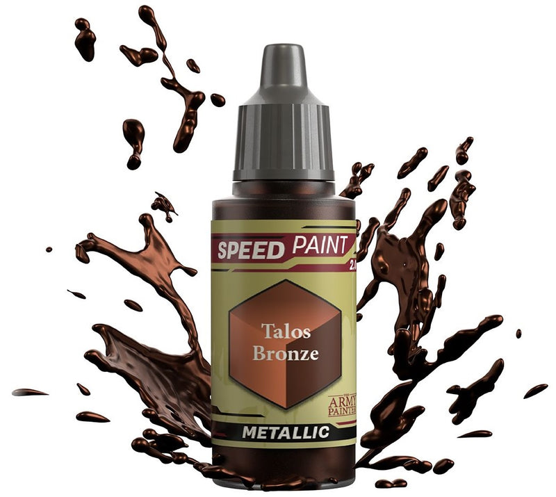 Army Painter - Peintures de guerre : Speedpaint Talos Bronze (18ml)