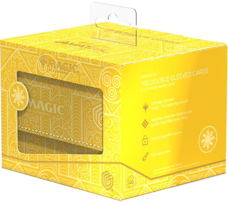 UG Deck Case Sidewinder 100+ Xenoskin MTG Avatar: The Last Airbender - Mana Symbol White