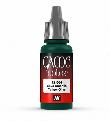 Vallejo Game Color: Yellow Olive (17ml)