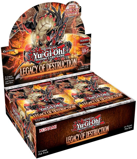 YGO Legacy of Destruction Booster Box
