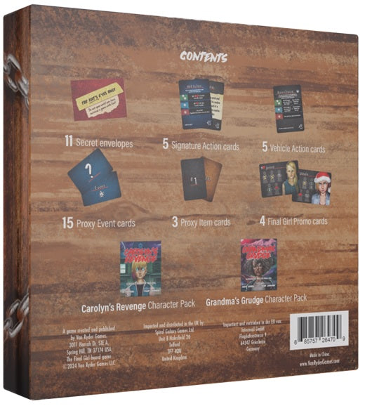 Final Girl S3 Guest Stars Box