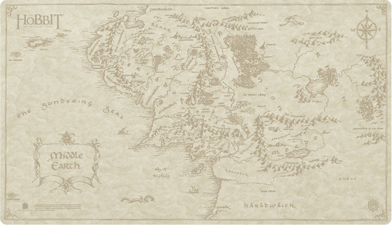 UG Playmat Sophoskin The Hobbit Map - Middle-Earth