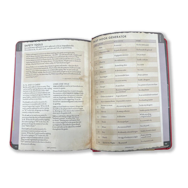 Beadle & Grimm's Gamemaster's Journal Orange Portal Cover