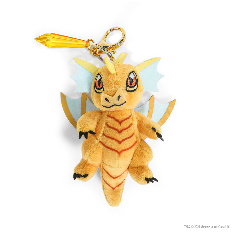 DND 3'' Plush Charms Gem Topaz  Wyrmling