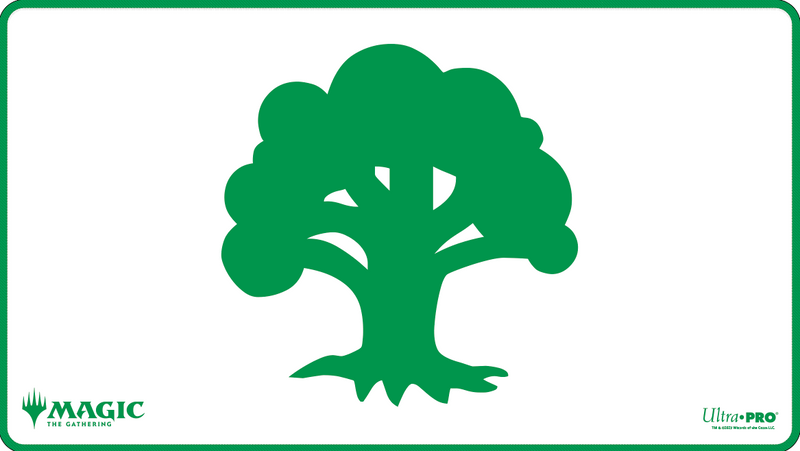 UP Playmat MTG Mana 8 Forest Stitched