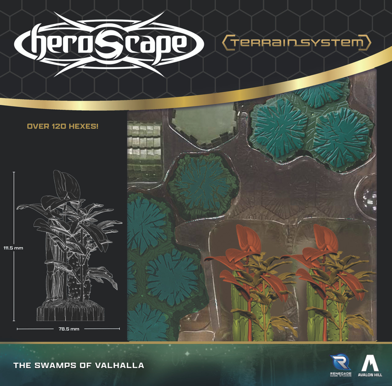 Heroscape Les marais de Valhalla Expansion de terrain