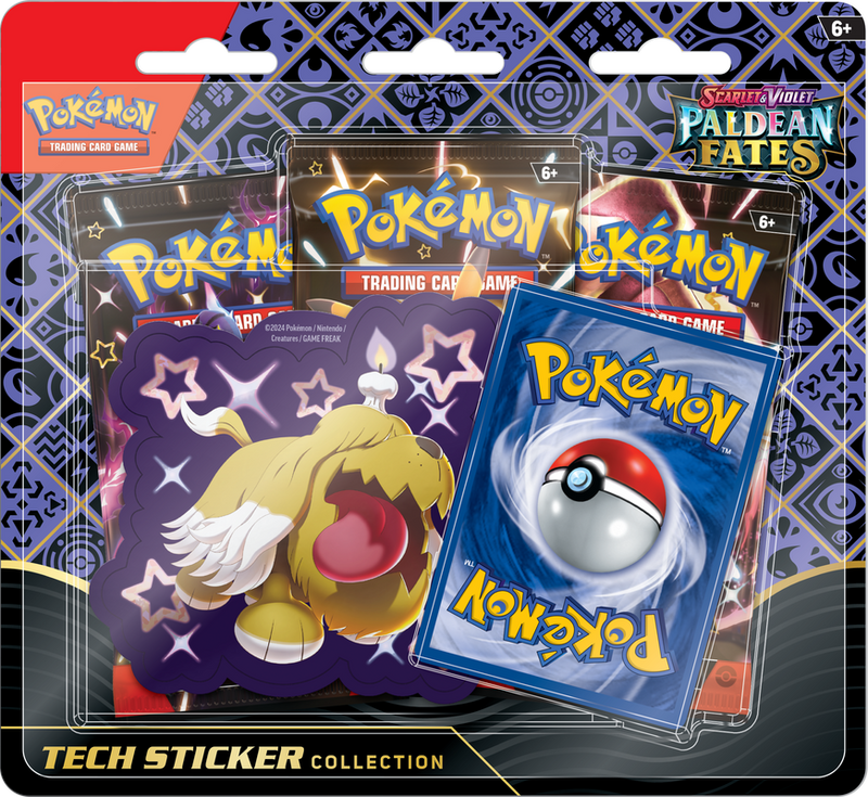 Pokemon SV4.5 Paldean Fates Tech Sticker Collection Greavard